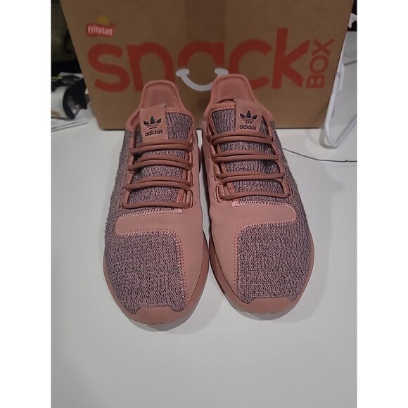 Size 7.5 - Adidas Tubular Shadow Pink Women's Running, Excellent Condition - Picture 3 of 8